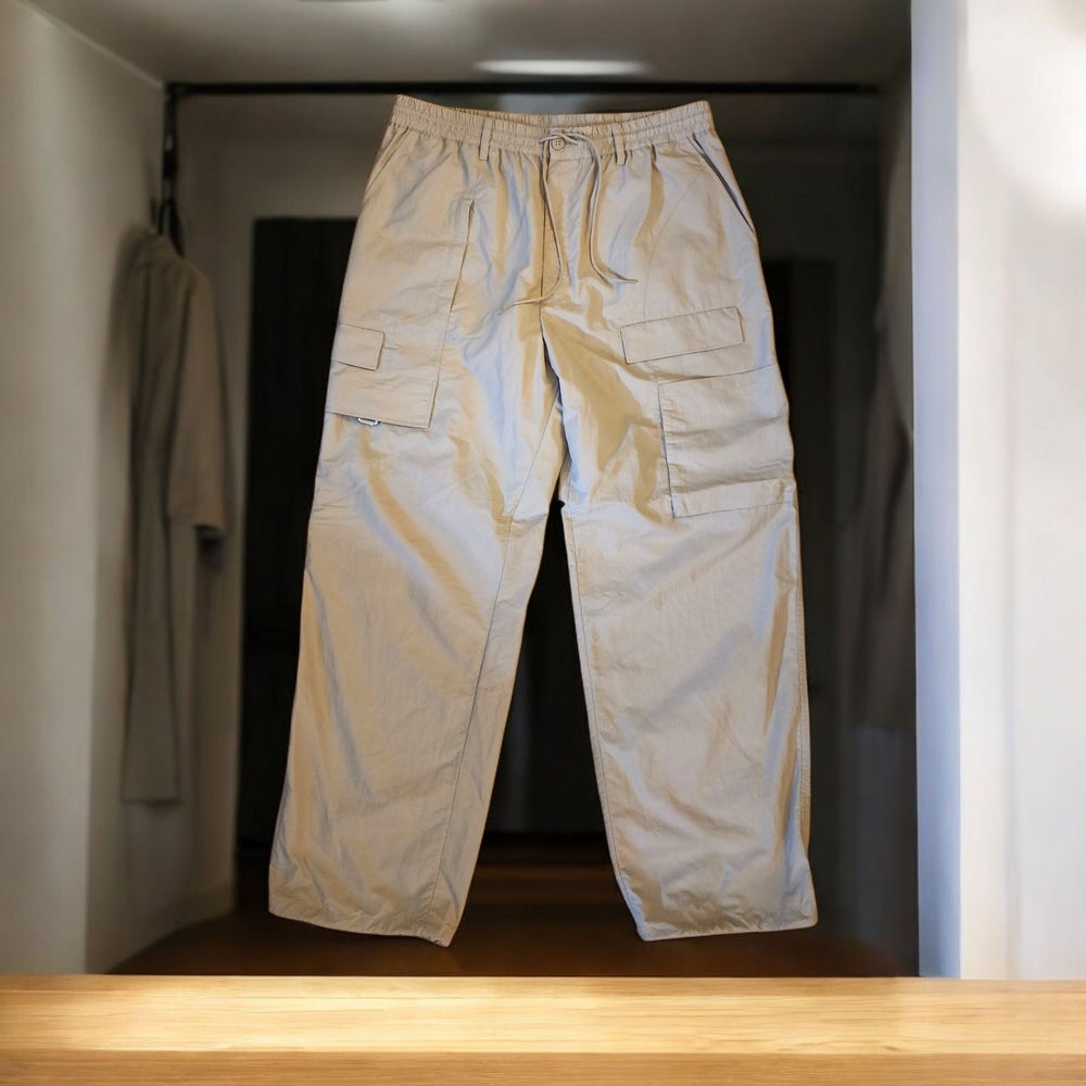 Y-3 Men's Beige Cargo Pants
